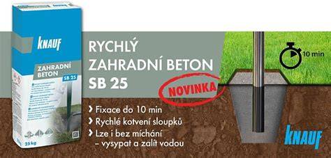 ukotvení rychlý beton grafika