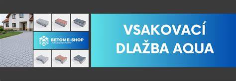 infrastruktura doplňující vsakovací dlažby