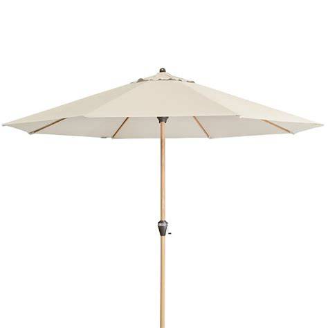 kruh slunečník 350 cm Doppler ALU WOOD s UV ochranou