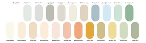 Paleta odstínů Inspiro: neutrální, pastelové a výrazné