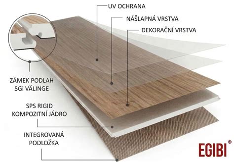 detaily povrchu a údržby rigidní vinylové podlahy