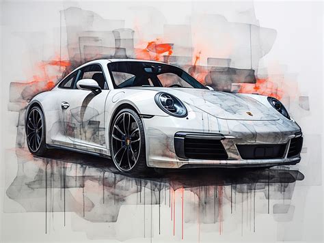 ilustrace porovnání verzí Porsche 911