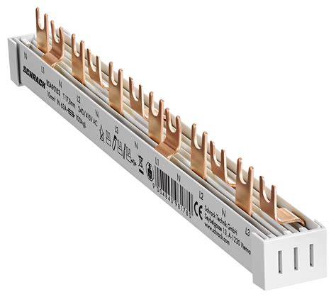 kompaktní DIN lišta s protective modules