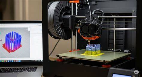 frézovací technologie 3D model silnic