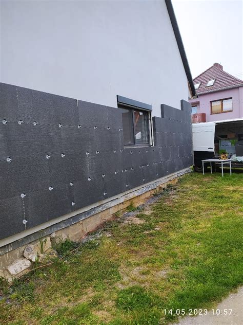 vizualizace zateplení fasád a materiály