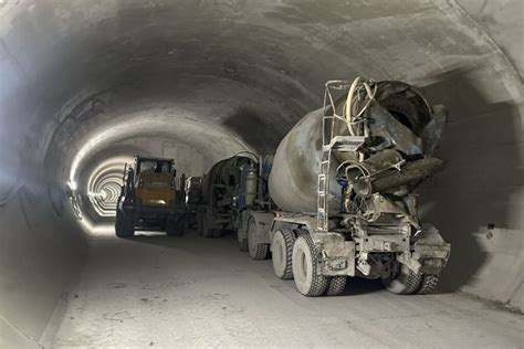 logistika betonu podzemní metro