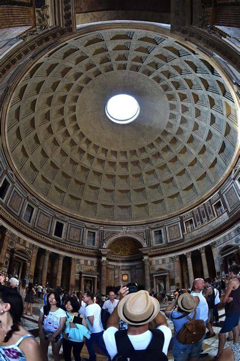 Pantheon Řím monolitická kopule