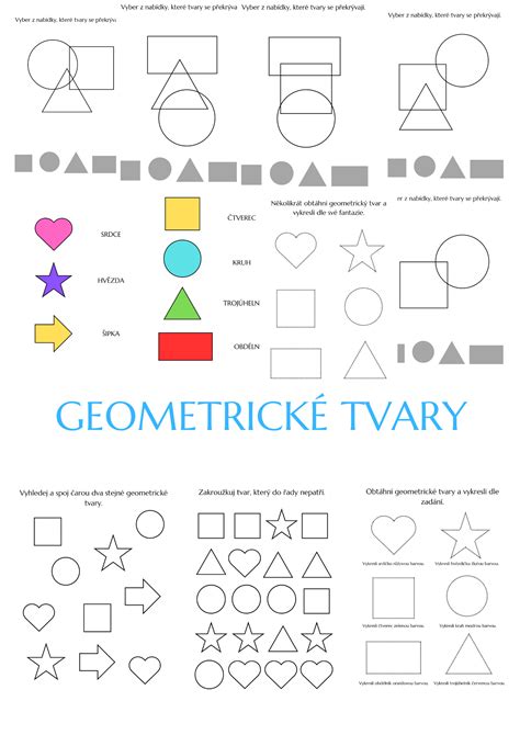 geometrické tvary na zeď a dlaždice