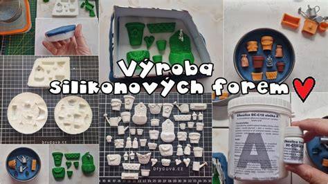 ilustrativní foto silikonových forem pro ražení obkladů