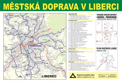 mapa rezidentních zón Liberec
