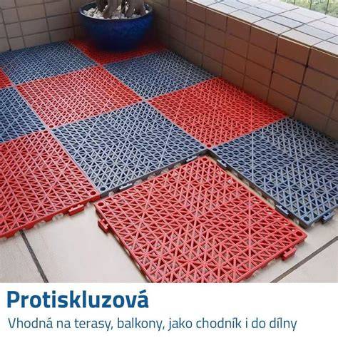 matná dlažba protiskluzová ilustrace