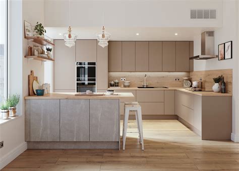 ilustrativní uspořádání kitchen design egger topmatt