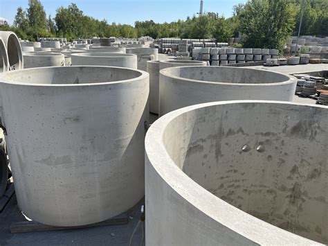 betonové skruže, technické parametry, modulární jímky