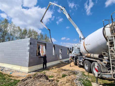proces objednání betonu a dodání
