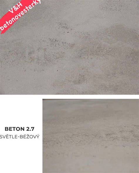 Vzorník odstínů betonové stěrky