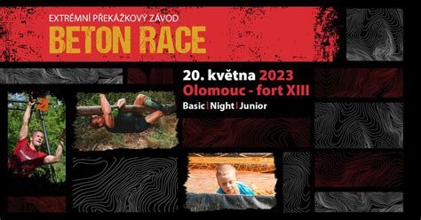 grafická mapa tratí BETON RACE