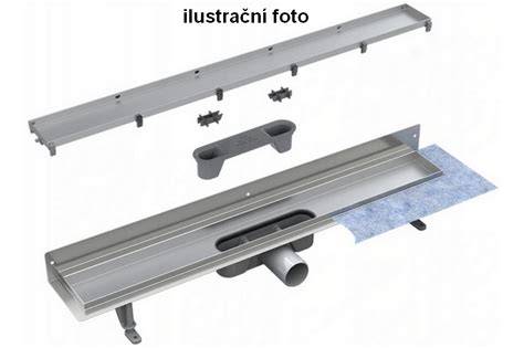 Odtokový žlab TECEdrainline-Evo - vzhled a montáž