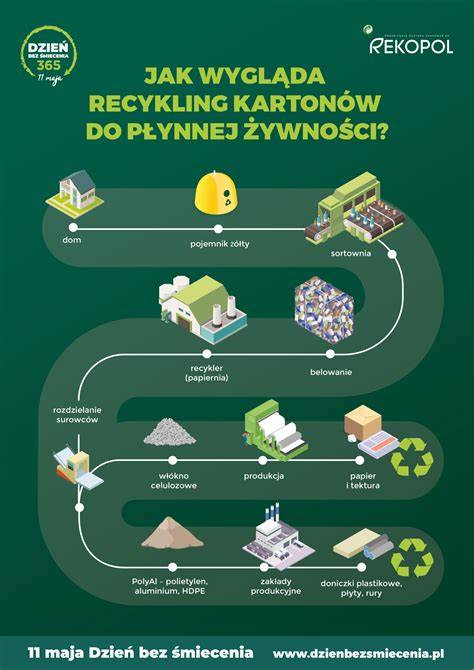 Infografika procesu recyklace asfaltu