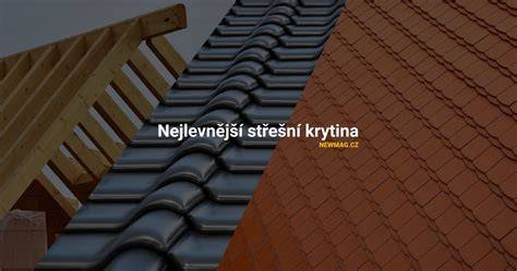 střešní krytina aluminiová srovnání
