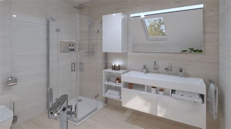 vizuální showroom koupelny ptáček