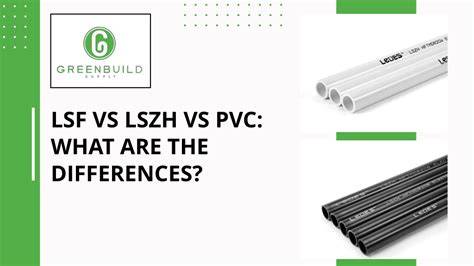 Kabeláž LSZH vs PVC - vizuální srovnání