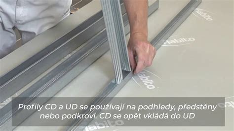 CD a UD profily a jejich rozteče