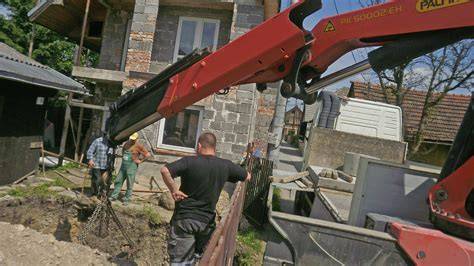 Efektivní přeprava a instalace betonových nádrží