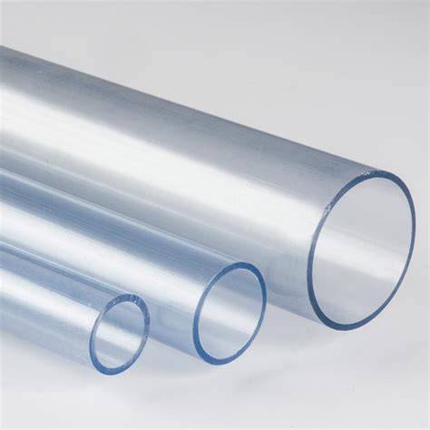 průhledné hadice PVC - vizuální návrh průhlednosti