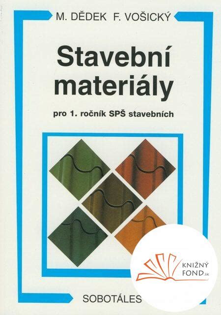 Stavební materiály a jejich sortiment ve skladu