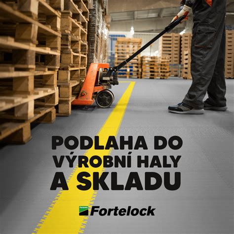 Fortelock podlahy - modulární průmyslové řešení