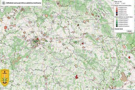 Mapa rozložení laboratoří a normativních odkazů