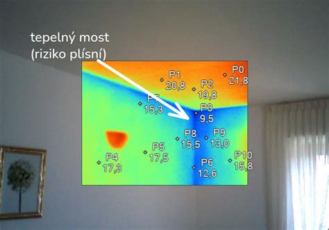 termovizní snímky ETICS a detekce tepelných mostů