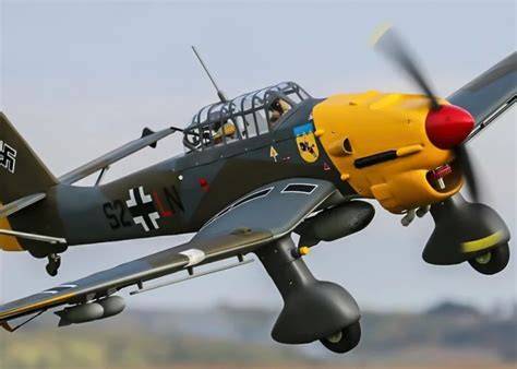 význam Stuka v Blitzkriegu a trojrozměrná škála verzí