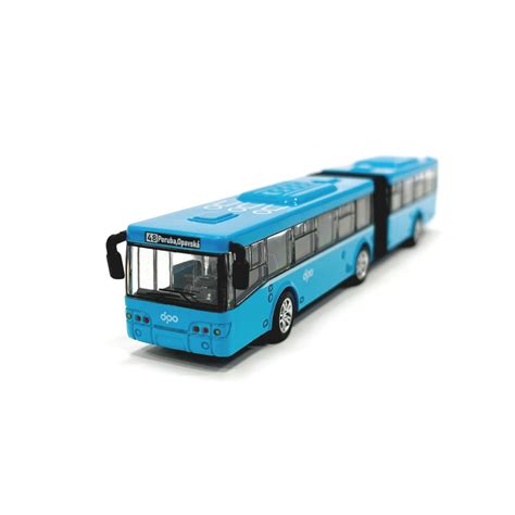 model kloubového autobusu velikost a detaily