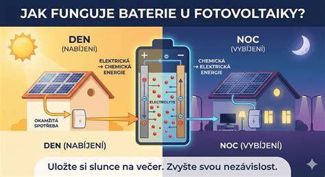 Infografika: Jak funguje střešní fotovoltaika