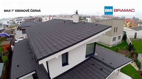 vizualizace střechy Bramac MAX 7°