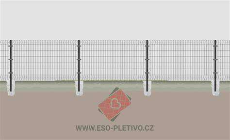vizualizace instalace stříšek na plotové dílce