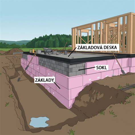 vizualizace soklu a zateplení