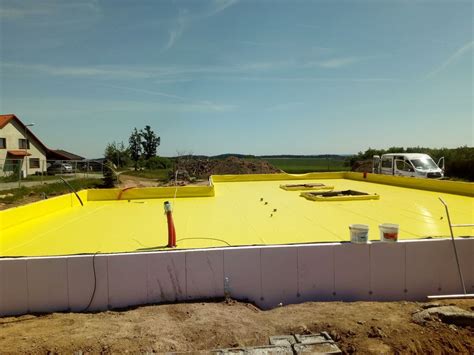 Hydroizolace spodní stavby a plochých střech (vizualizace struktury)