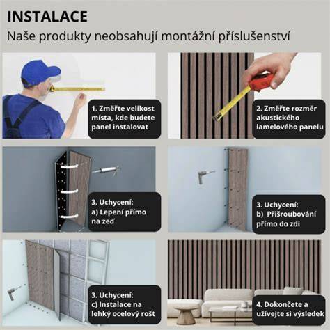 Postup instalace PVC panelů krok za krokem