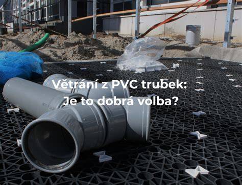 vizuální schéma instalace PVC trubek a chrániček