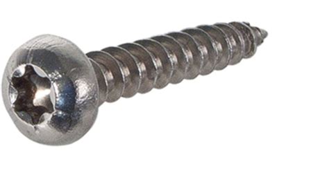 půlkulatá hlava Torx vizuál