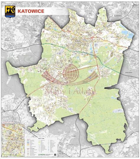 mapa Katowice esport infrastruktura