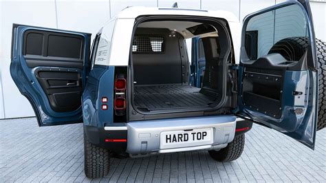 land rover defender 110 hard top interior cargo space