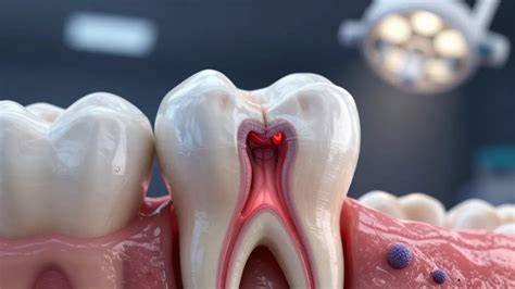 infografika o endodontickém ošetření a bolestech
