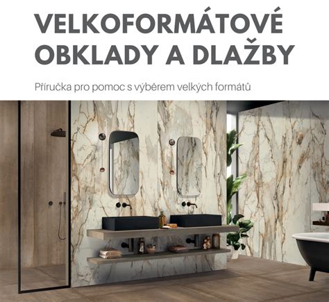 Velkoformátové obklady a dlažby v interiéru srovnání