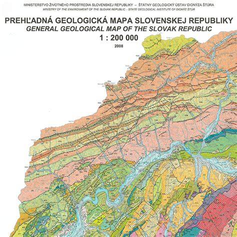 geologicka mapa bridlicovych vrstev