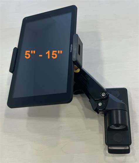 Držák na tablet na zeď - obrazovka a instalace