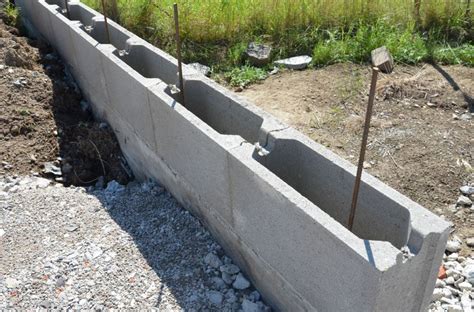 ukázka vrstvené betonáže ztraceného bednění
