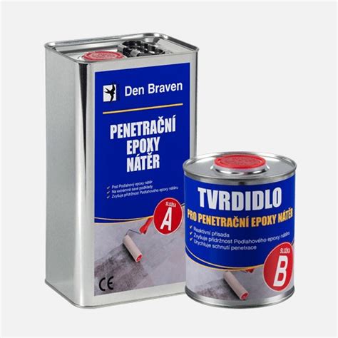Penetrační epoxidový nátěr vizualizace savosti